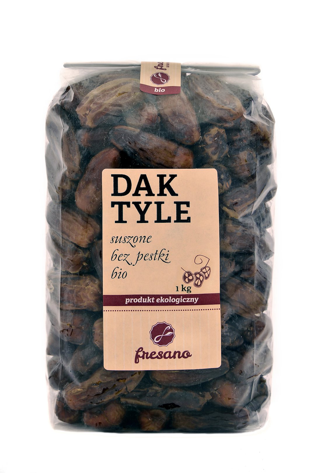 Daktyle Suszone Bez Pestki Bio 1 Kg