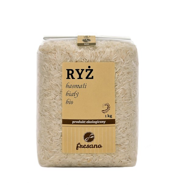 RYŻ BASMATI BIAŁY BIO 1 kg