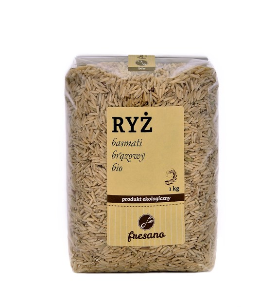 RYŻ BASMATI BRĄZOWY BIO 1 kg