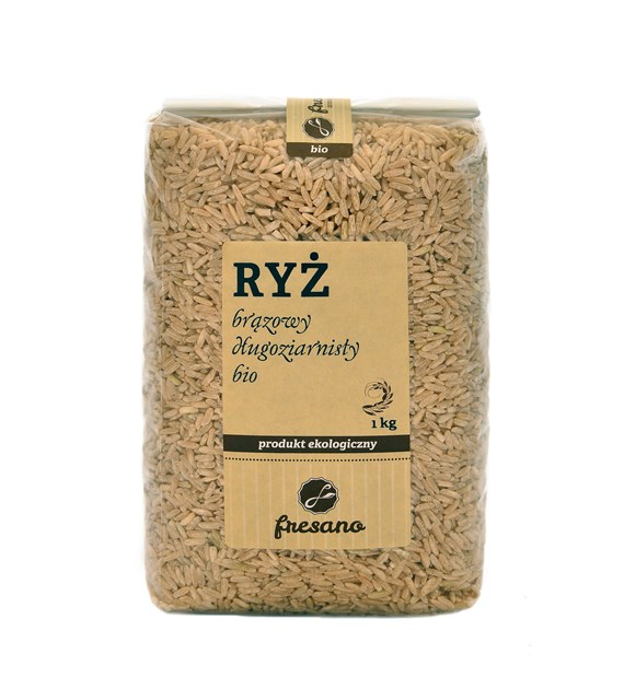 RYŻ BRĄZOWY DŁUGOZIARNISTY BIO 1 kg