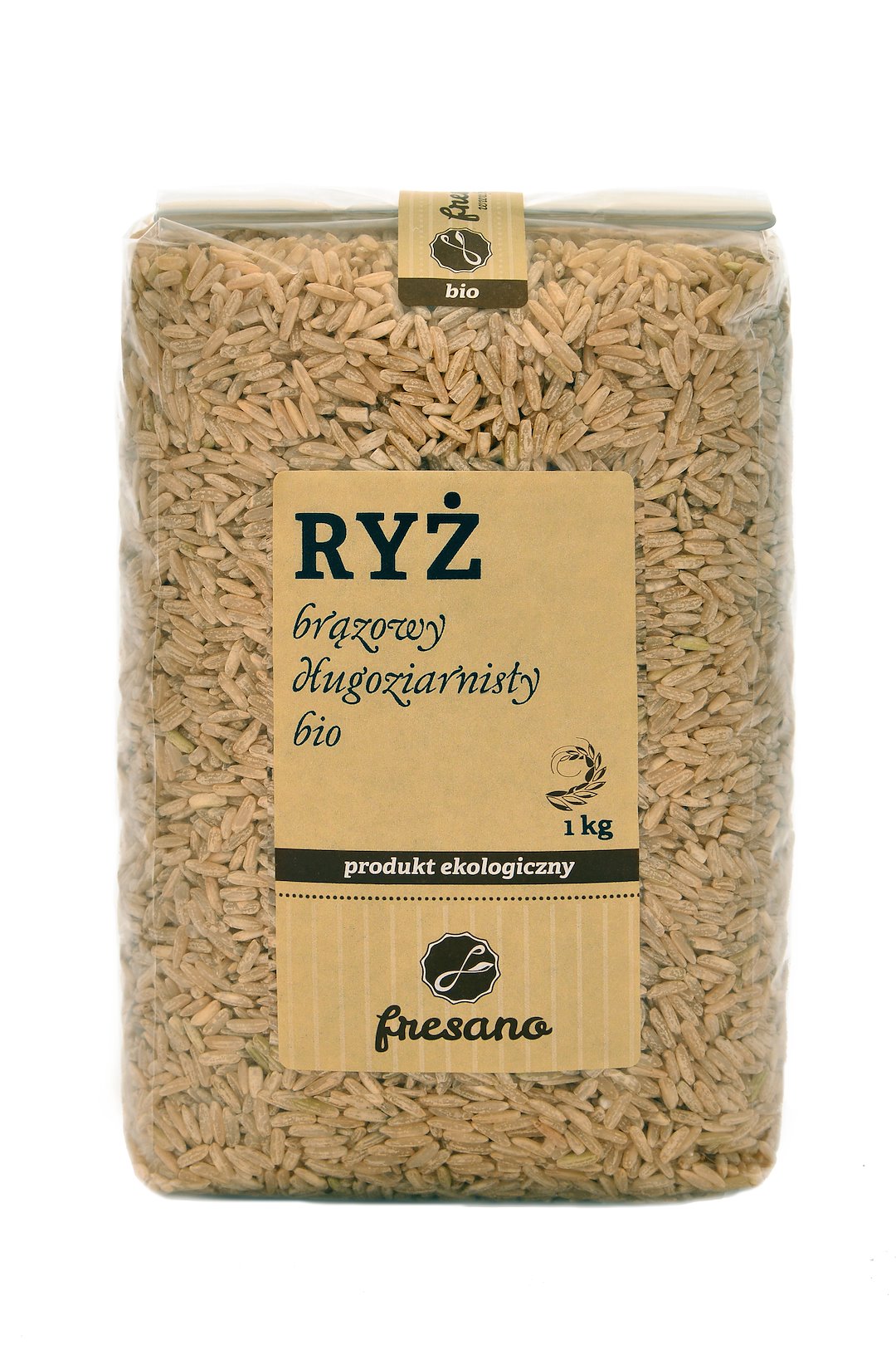 Ryż Brązowy Długoziarnisty Bio 1 Kg