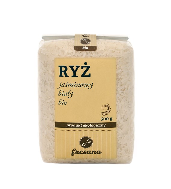 RYŻ JAŚMINOWY BIAŁY BIO 500 g