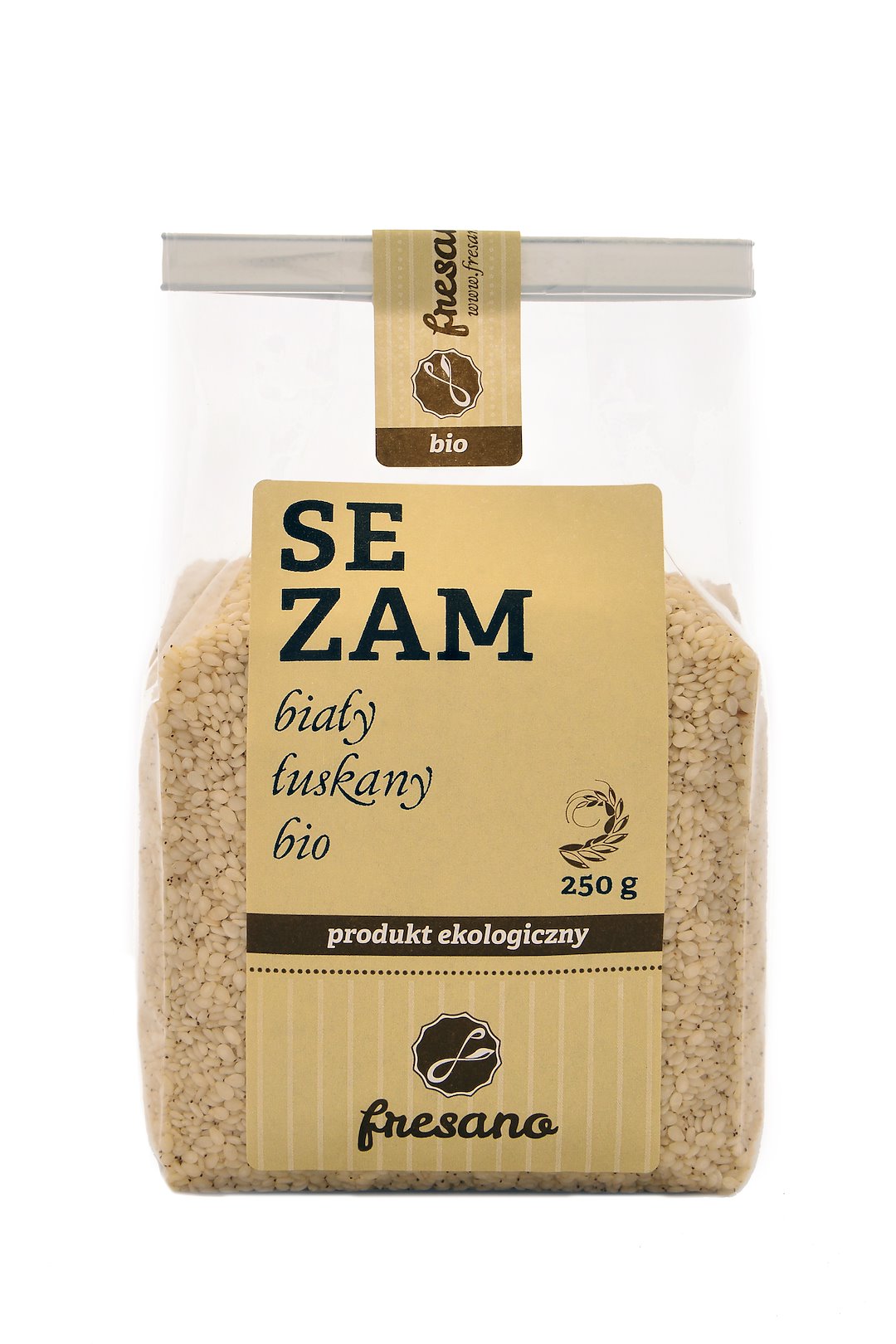 Sezam Biały Łuskany Bio 250 G