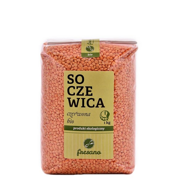 SOCZEWICA CZERWONA BIO 1 kg