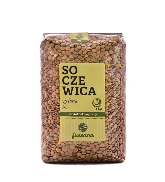 SOCZEWICA ZIELONA BIO 1 kg