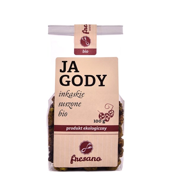 JAGODY INKASKIE SUSZONE BIO 100 g