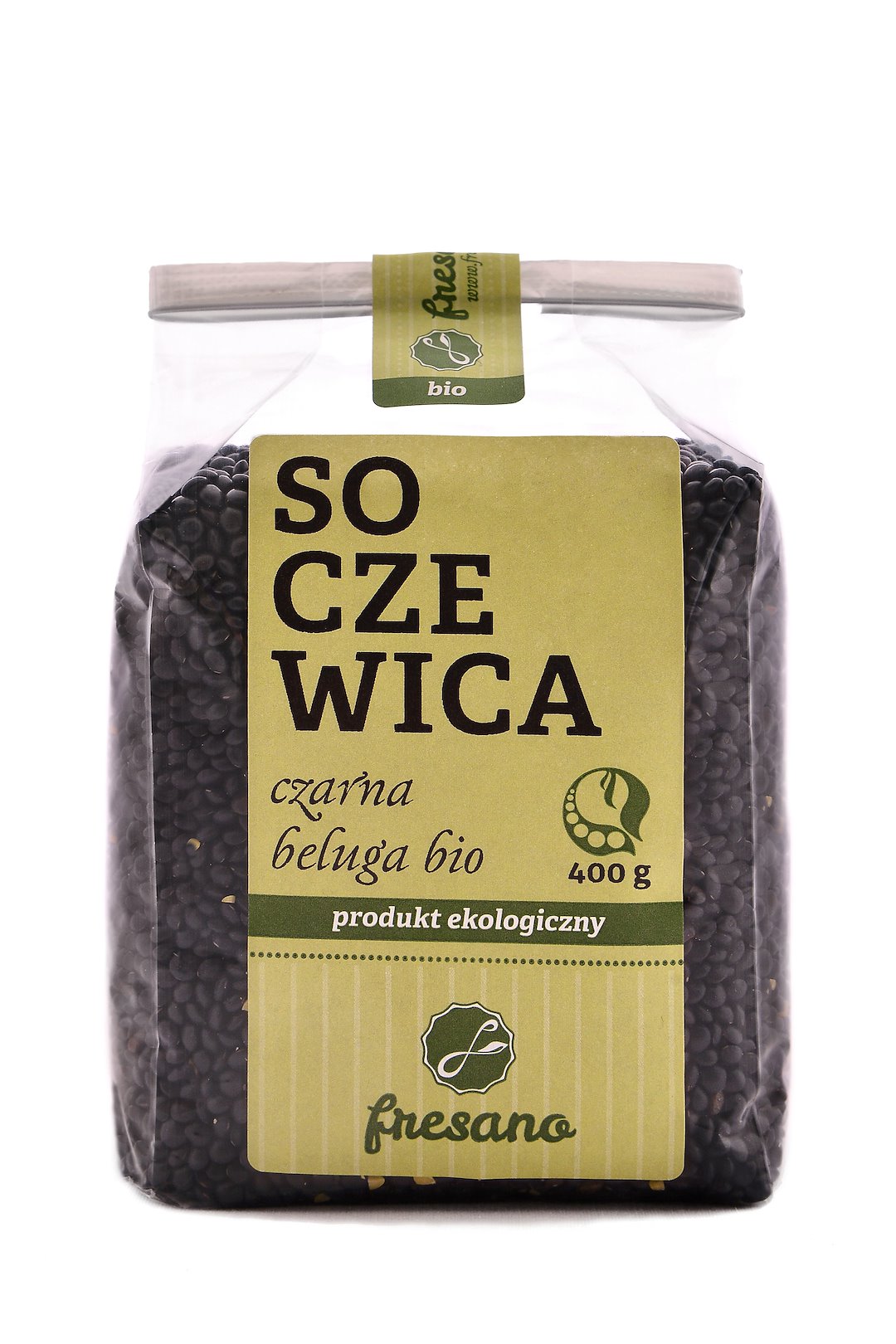 Soczewica Czarna Beluga Bio 400 G