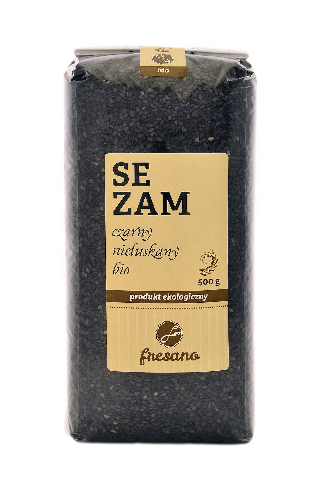 Sezam Czarny Niełuskany Bio 500 G