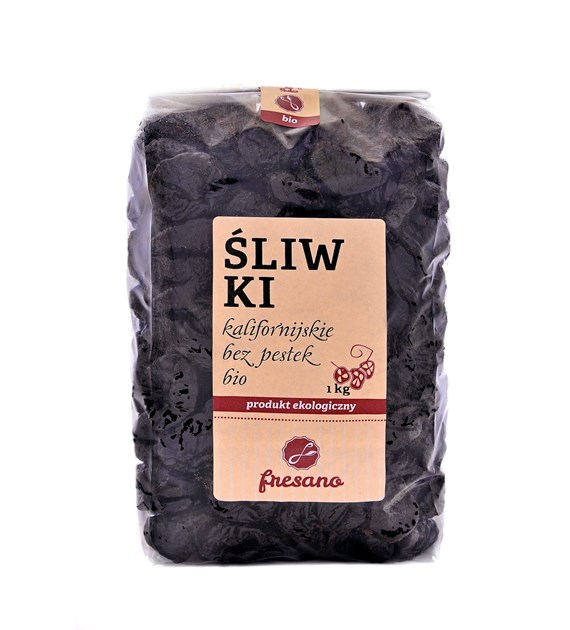 ŚLIWKI KALIFORNIJSKIE BEZ PESTEK BIO 1 kg