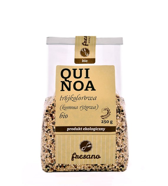 QUINOA TRÓJKOLOROWA (KOMOSA RYŻOWA) BIO 250 g