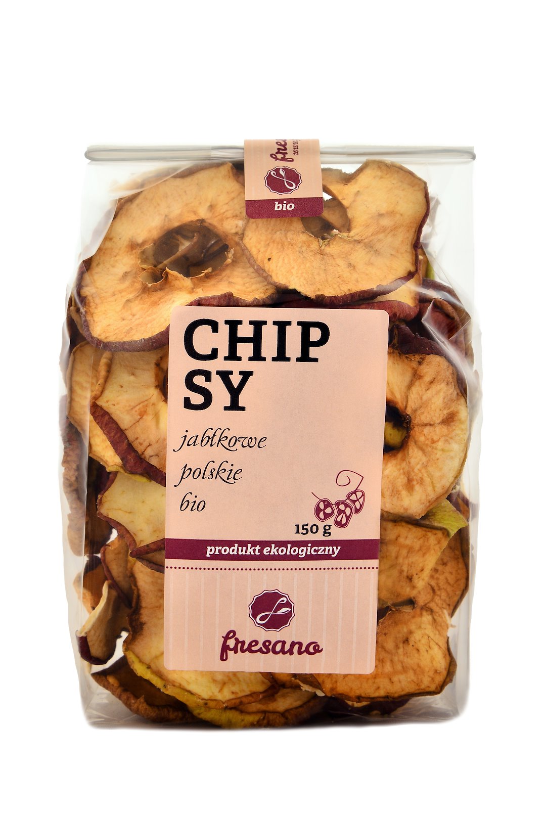 Chipsy Jabłkowe Polskie Bio 150 G