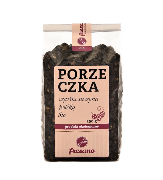 PORZECZKA CZARNA SUSZONA POLSKA BIO 250 g
