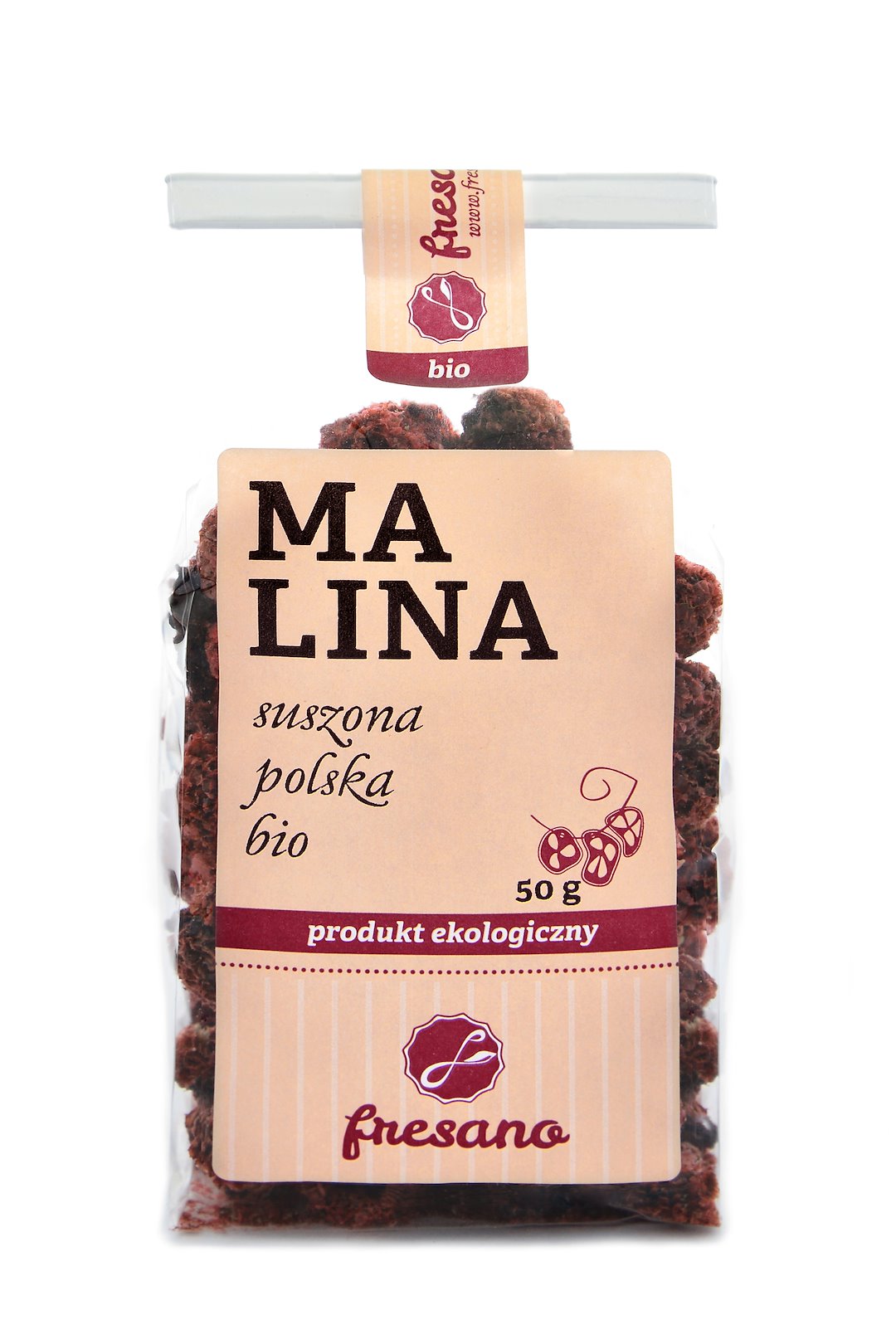 Malina Suszona Polska Bio 50 G