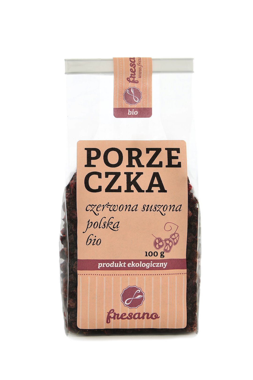 Porzeczka Czerwona Suszona Polska Bio 100 G