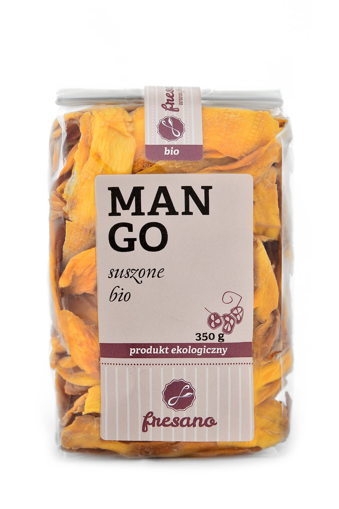 Mango Suszone Bio 350 G