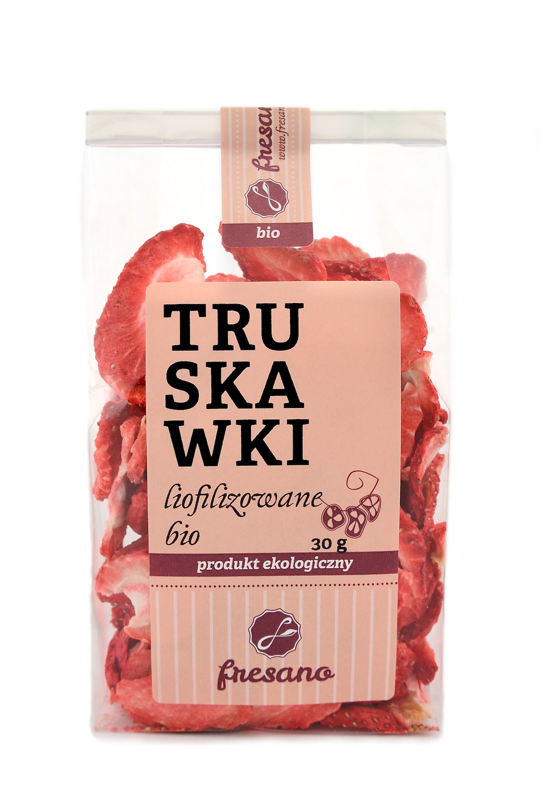 Truskawki Liofilizowane Bio 30 G