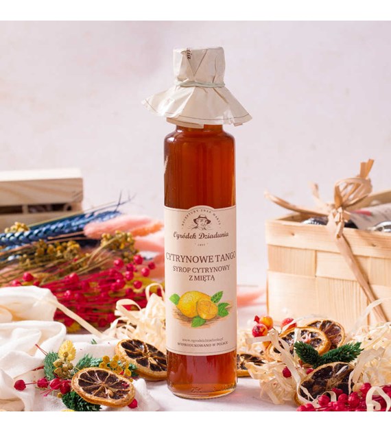 Syrop cytryna z miętą - Cytrynowe Tango